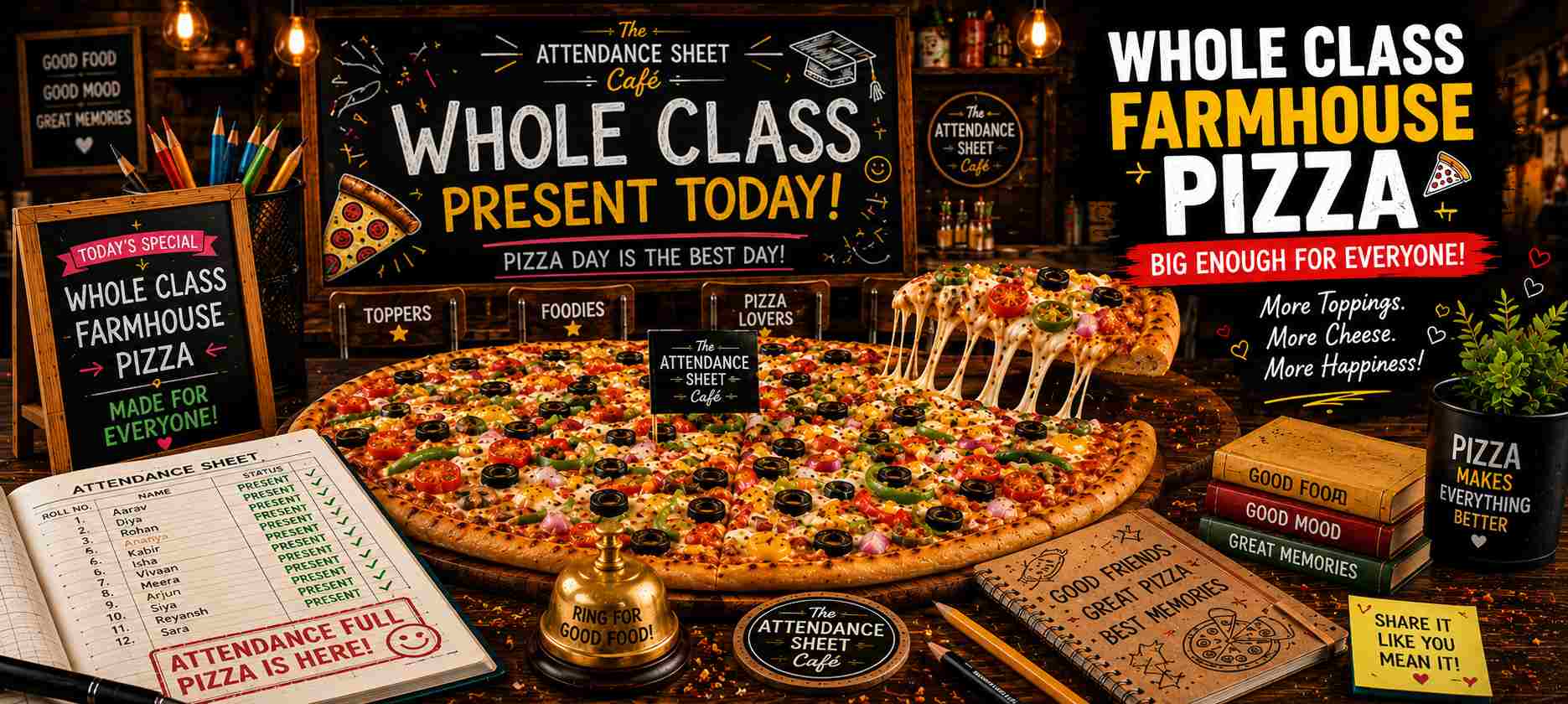 Whole Class Farmhouse Pizza