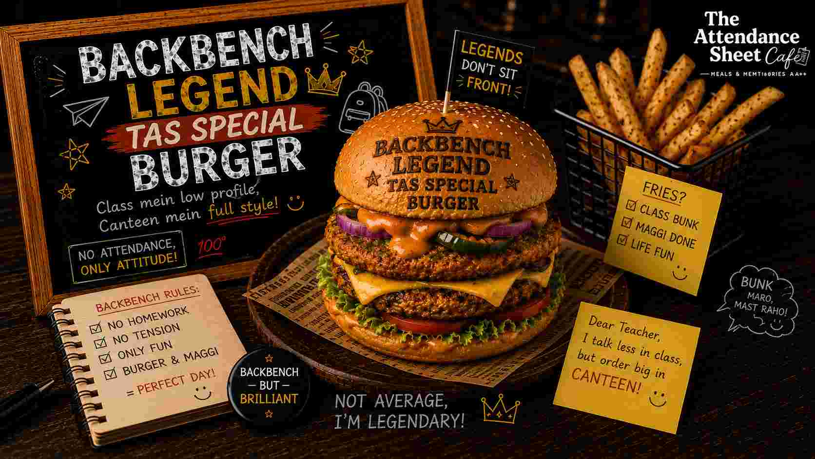 Backbench Legend Burger
