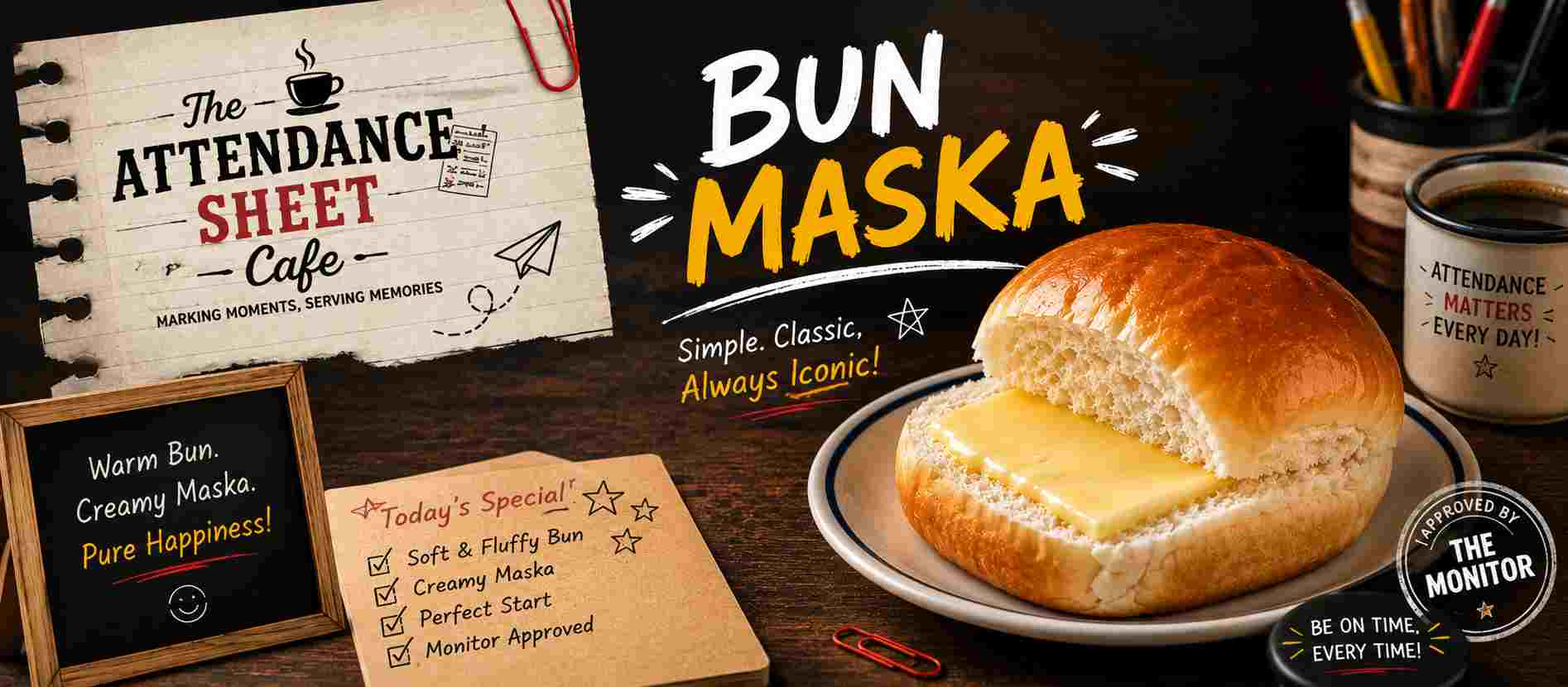 Morning Assembly Bun Maska