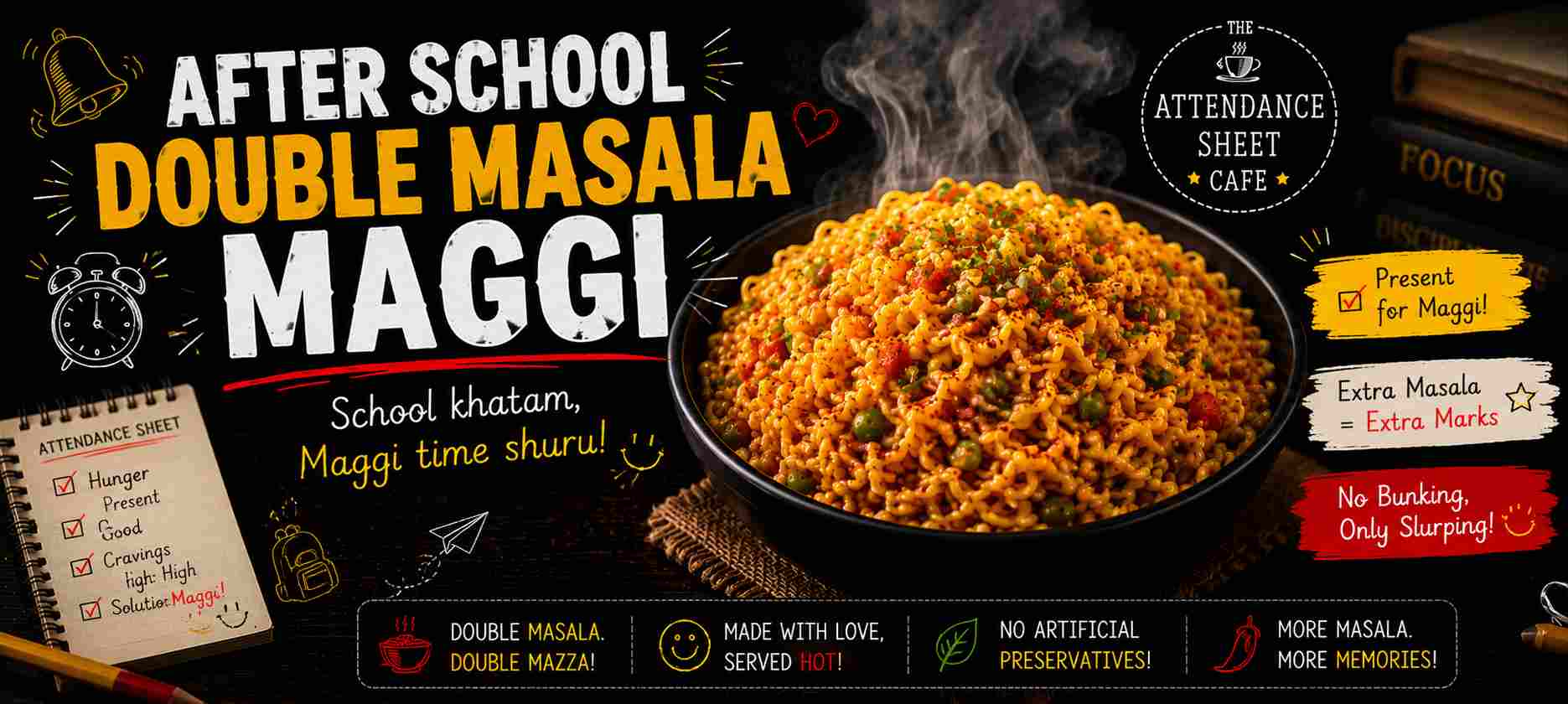 After School Double Masala Maggi