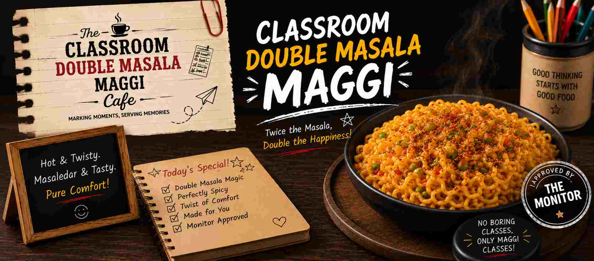 Classroom Double Masala Maggi