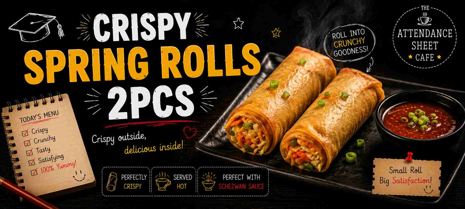 Class Test Spring Rolls (2pcs)